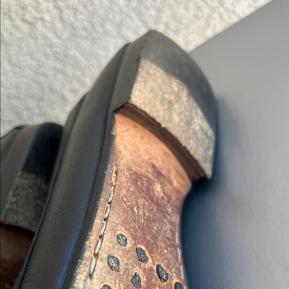 Tod's Black Leather Loafers - Picture 12 of 16